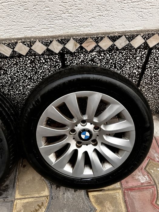 Jante aliaj pe 16 inci originale BMW  + anvelope