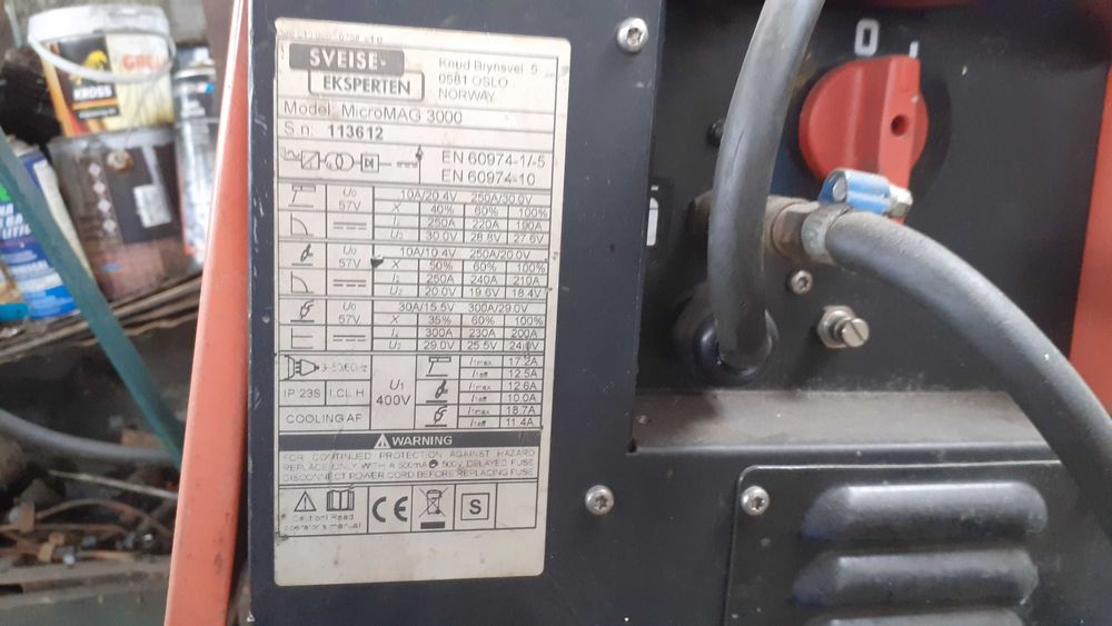 Aparat de sudura -SXP MicroMag 3000 TIG / MAG / MMA
