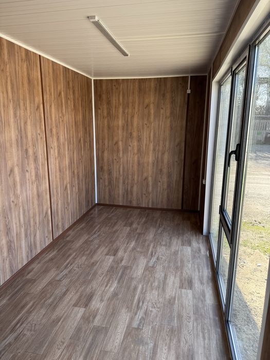 Утепленый обшитый контейнер