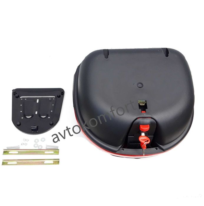 Куфар За Мотор Мотоциклет За Заключване На Каска Вътре В Него