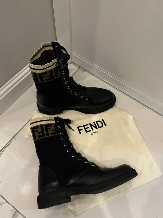 Женские ботинки Fendi оригинал