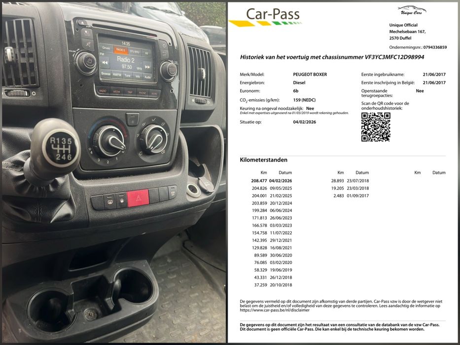 Peugeot Boxer - Rampa pliabila + Ac! L3H2