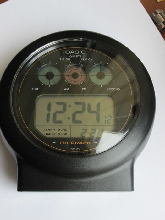 Casio TGQ-200 Tri GRAPH Made in Japan Будилник Касио