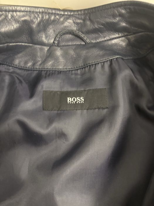 Кожанка Hugo Boss