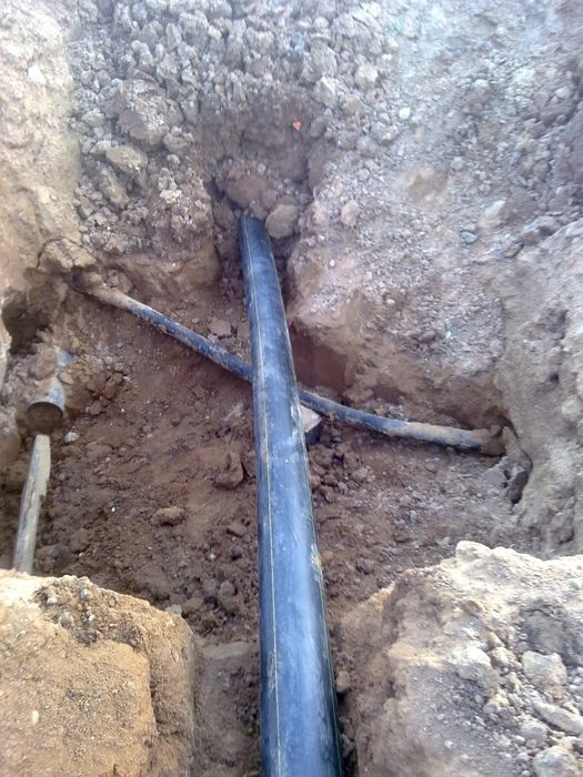 Гнб рушнои Прокол су газ кабел