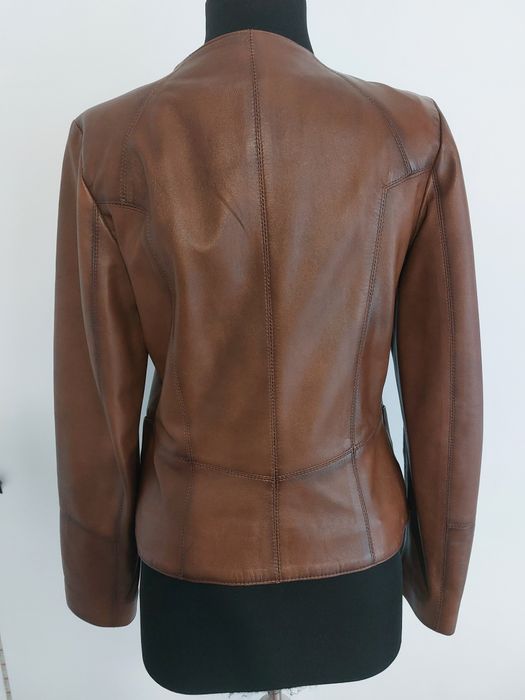 Geaca piele naturala