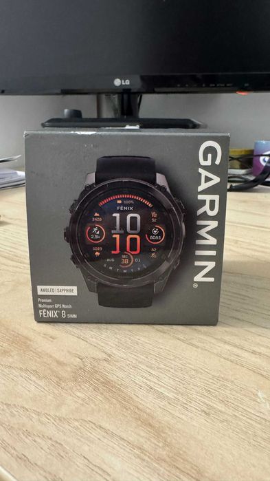 Ceas Garmin Fenix 8 Sapphire AMOLED 51 mm NOU