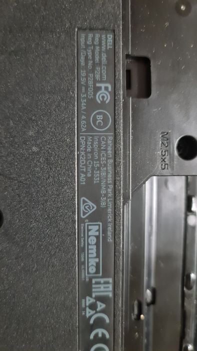 Ноутбук dell inspiron 3531