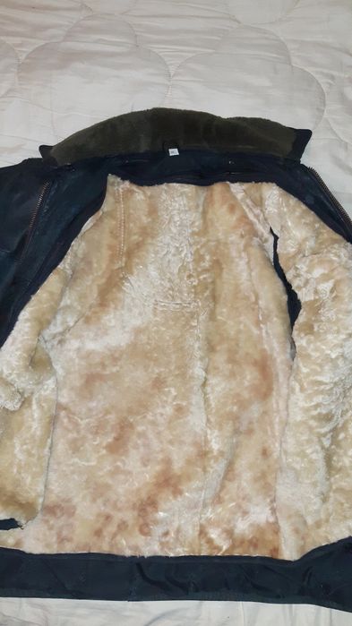 Кожанная куртка мужская Пилот