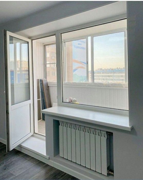 Пластиковые окна от производителя + рассрочка Kaspi