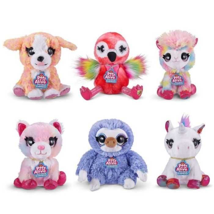 Чанта с Плюшена играчка изненада и изненади Zuru Pets Alive