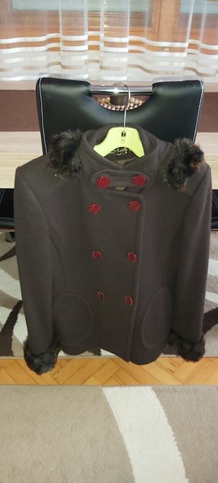 Кашмирено дамско палто