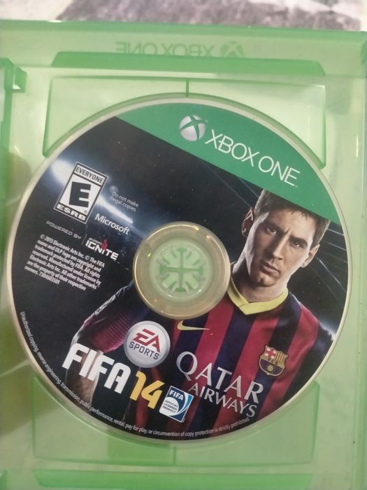 Xbox one диск фифа 14 чотка