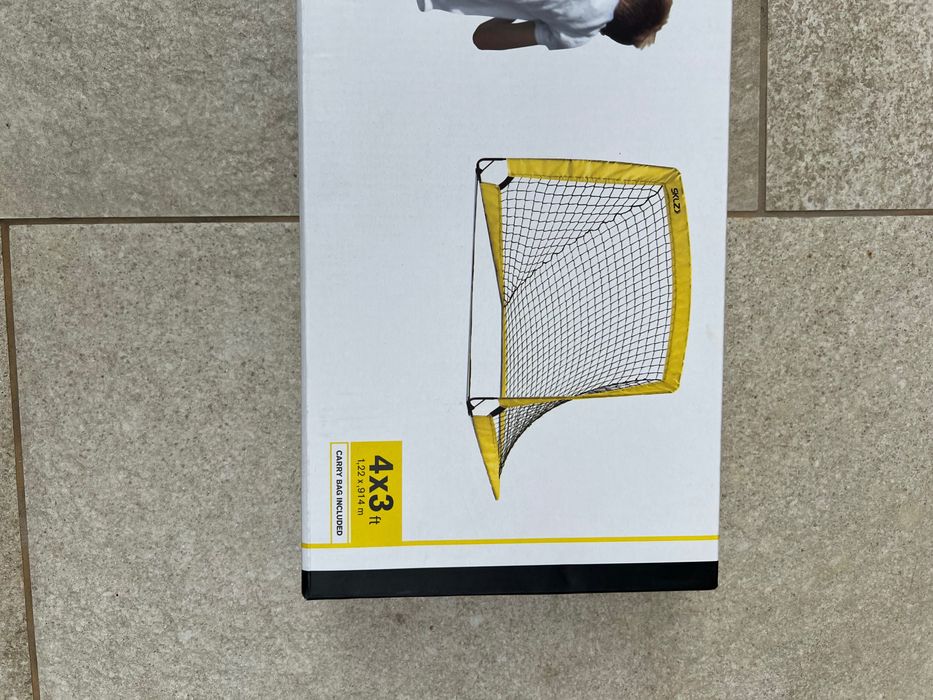 Футболна врата, деца игра футбол, 1.22 м / 91 см, с чанта за носене,