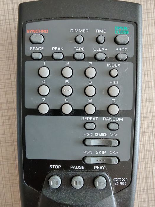 CD плеър  YAMAHA CDX-393 MKII и дистанционно VZ17030