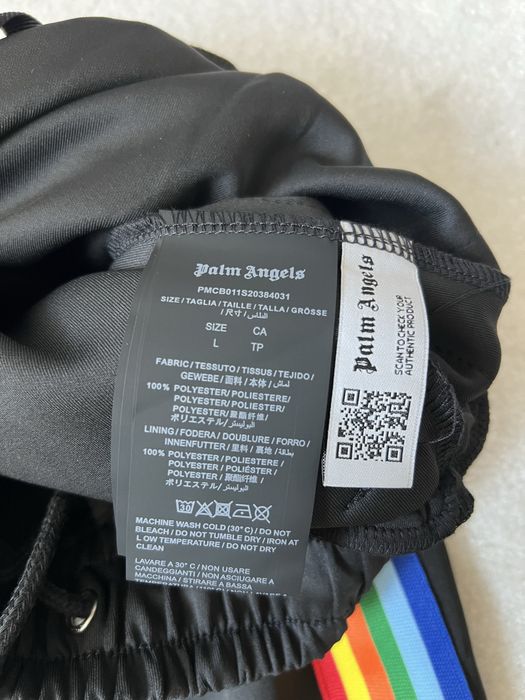 Pantaloni lungi Palm Angels Black L
