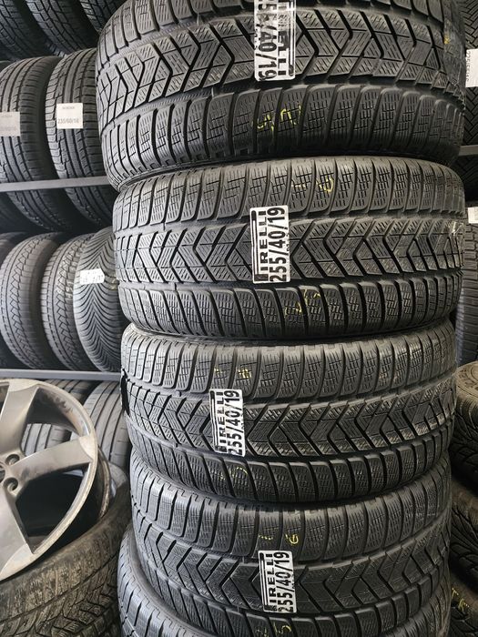 255 40 19 anvelope Pirelli si Nokian de iarna adâncime profil 6,5mm