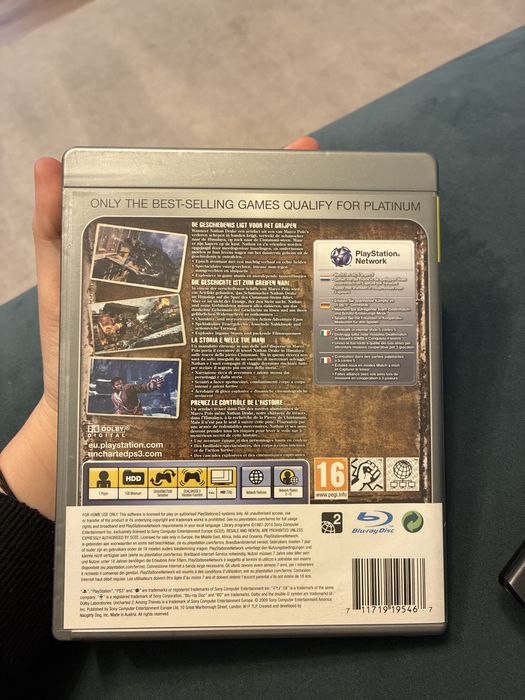 Uncharted 3 Platinum