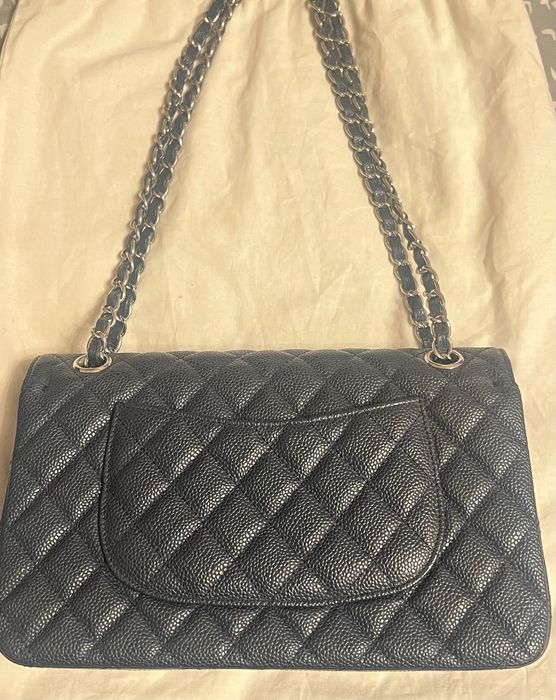 Естествена кожа чанта Chanel