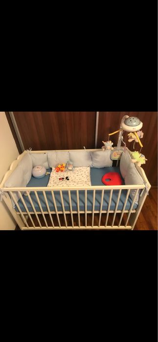 Set protectii laterale compatibil cu paturi dimensiunea 120X60 cm