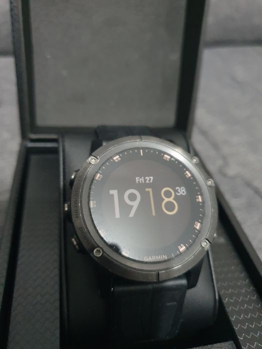 Спортен часовник Garmin Fenix 5x Plus Sapphire Titanium