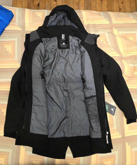 Чисто ново шведско яке Didriksons- с Етикети и технология STORMsystem