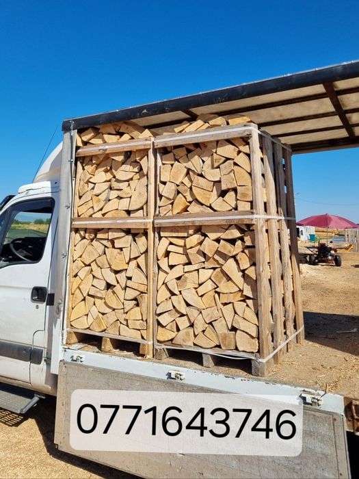 Lemne de foc fag si stejar la palet