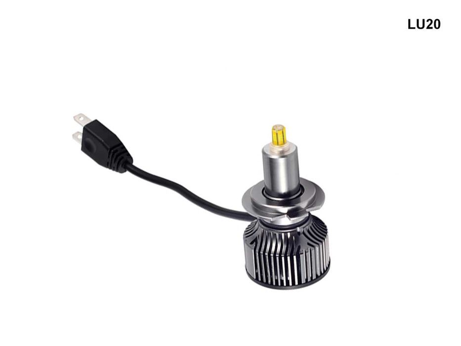 Set Două Becuri LED Dioda Faruri CANBUS H7 LED White Light 360