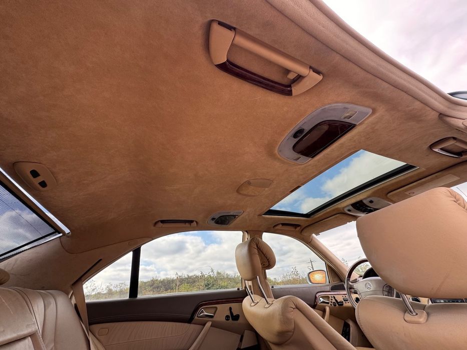 Dezmembrări Mercedes S600 S400 cdi om628 v8 w220 CL600 e215  CL500 1999 2000 2001 V12 M137 bobina Abc suspensie hidraulică plafon alcantara crem cu