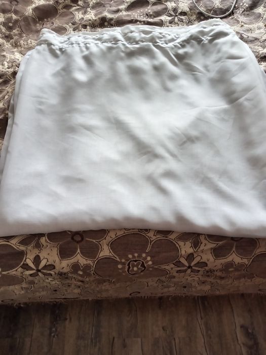 Тюль капроновая белая