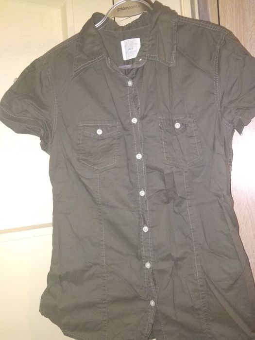 Дамско кафяво яке Sisley и панталони размер S/М