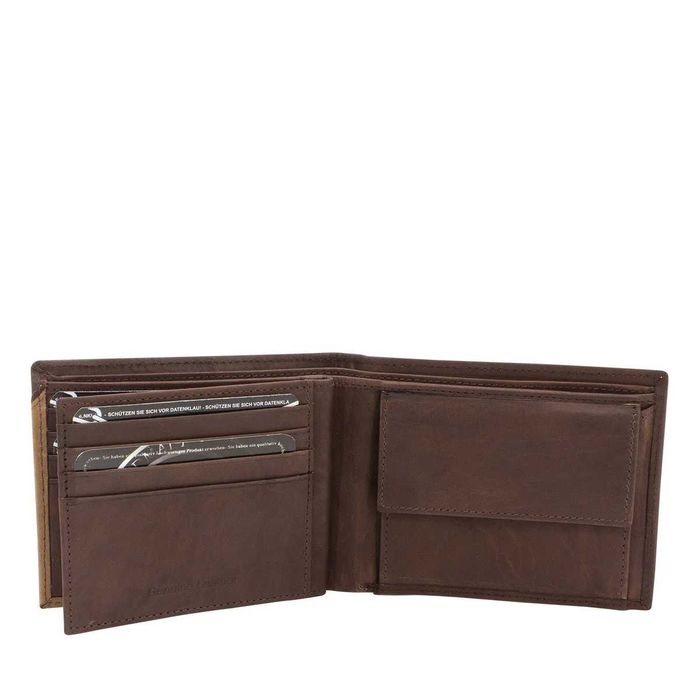 Кожен портфейл Gilmers на Friedrich с RFID защита