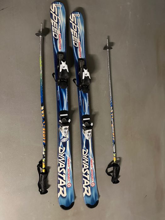 Ски 120см с автомати и щеки