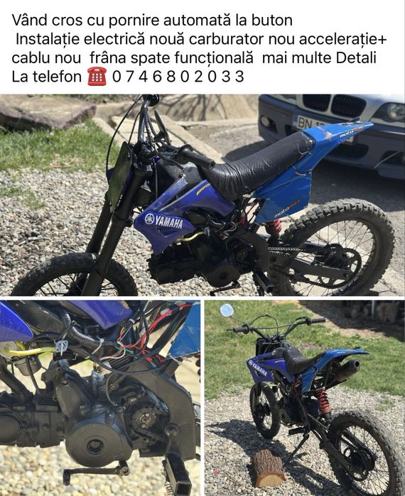 Vand cros 125 4 viteze electro motor defect