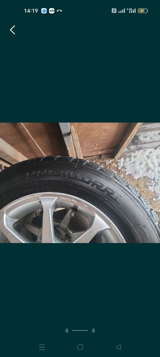 Продам резину на дисках р 14