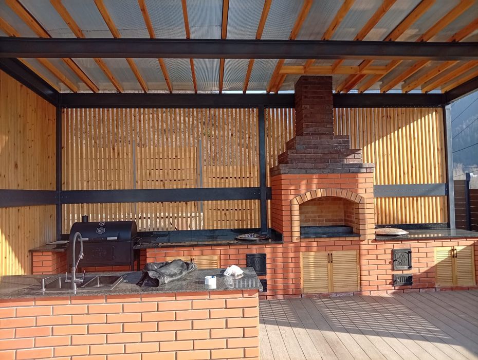 Пергалы, навесы, терассы, беседки