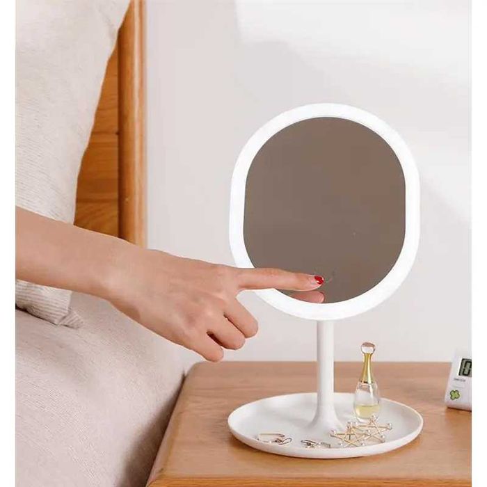 Настолно огледало с LED осветление