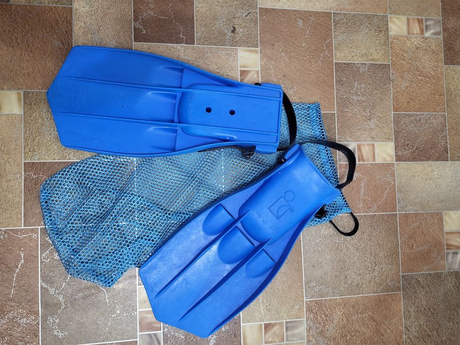 Ласты детские синие