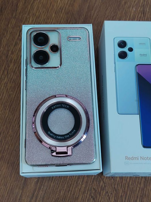 Telefon XIAOMI Redmi Note 13Pro+ 5G, cu 256/.8 Gb mem.si android 16
