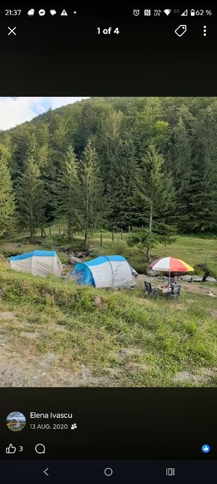 Cort 4 persoane cu veranda mare
