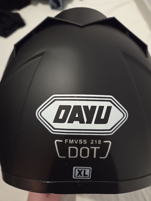 Cască Moto Full-Face DAYU integrală, Mărimea XL