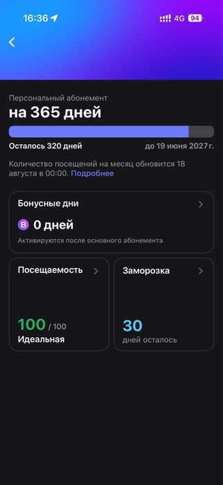 Абонент 1fit  цена 120000