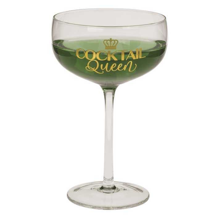 Комплект коктейлни чаши за двойка - Крал и Кралица