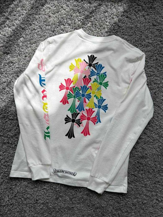 Новый Лонгслив Chrome Hearts Multicolor