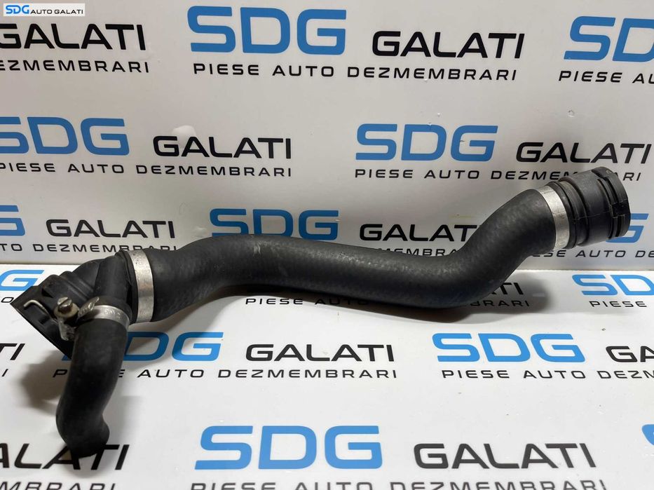 Furtun Conducta Radiator Apa Antigel BMW Seria 1 E81 E87 118 120 2.0 D M47 2004 - 2008 Cod 7790743 7789721 1712778972105 [D0595]