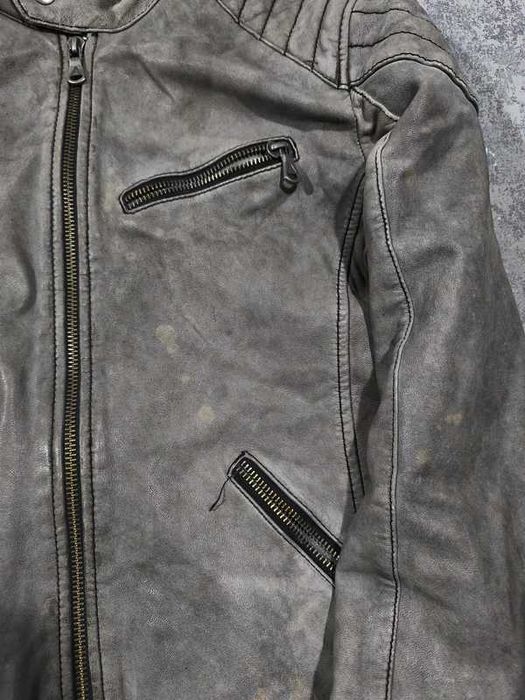 Geaca motor piele naturala M