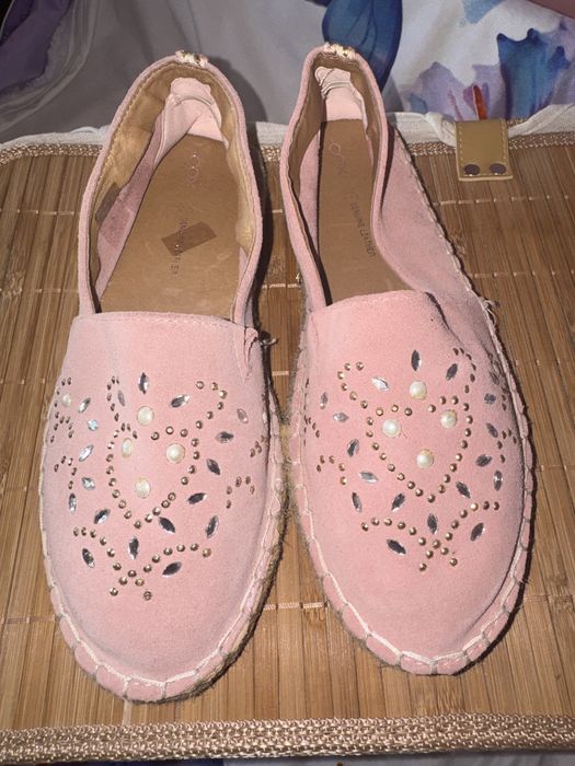 Balerini piele intoarsa, marime 40