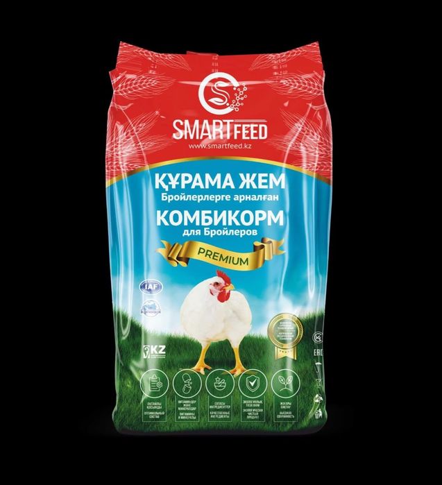 Комбикорм для Бройлера Старт, Рост,  Финиш