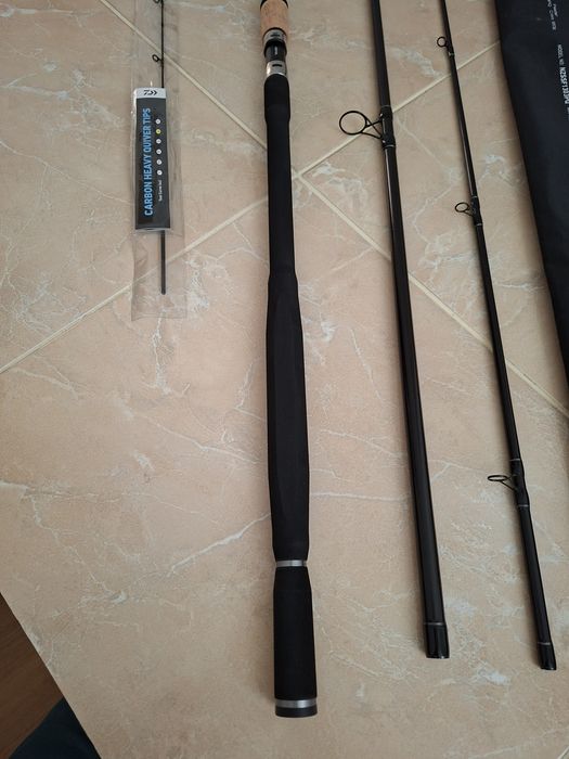 Фидер въдица Daiwa N'ZON и макари Shimano aero 5000BB и Daiwa N'zon plus 5000s-cp