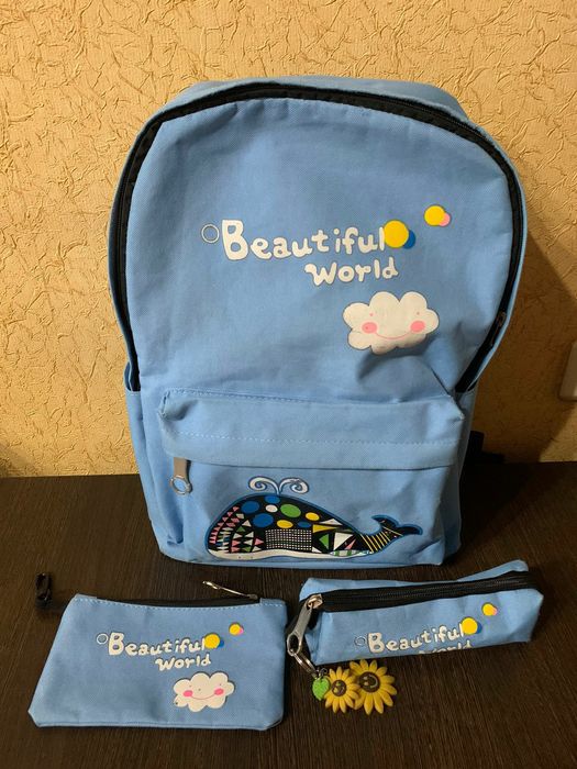 Рюкзак 3 в 1 для учебы